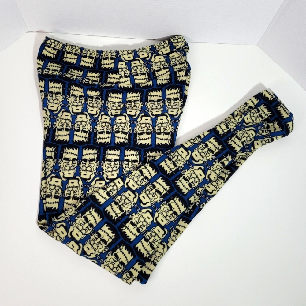 Frankenstein Halloween LulaRoe Leggings Excellent One Size